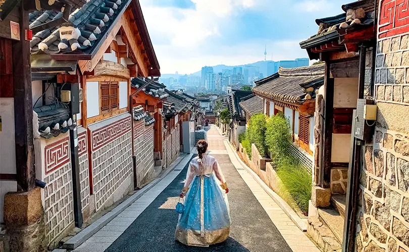 Wisata Terkenal di Korea Selatan - Bukchon Hanok Village