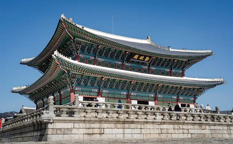 Tempat Wisata Tekenal di Korea Selatan - Gyeongbokgung Palace